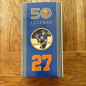 NY Islanders John Tonelli Legends 50 Blue and Orange Collectible
